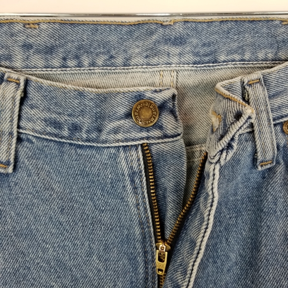 Wrangler Regular U Shape Blue Jeans 34 X 34 - Picture 8 of 12